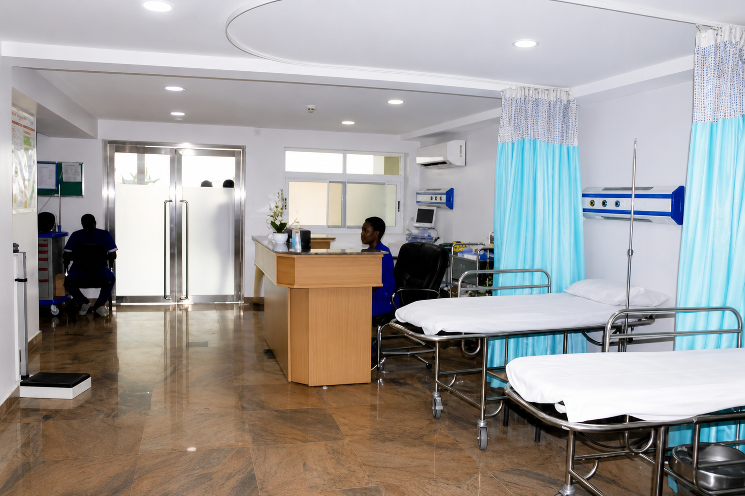 St. Andrew Hospital emergency clinical care area