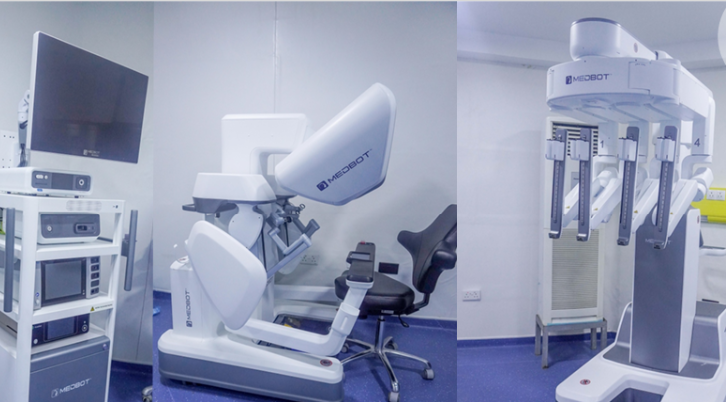 Toumai robotic assisted surgery system at St. Andrew Hospital